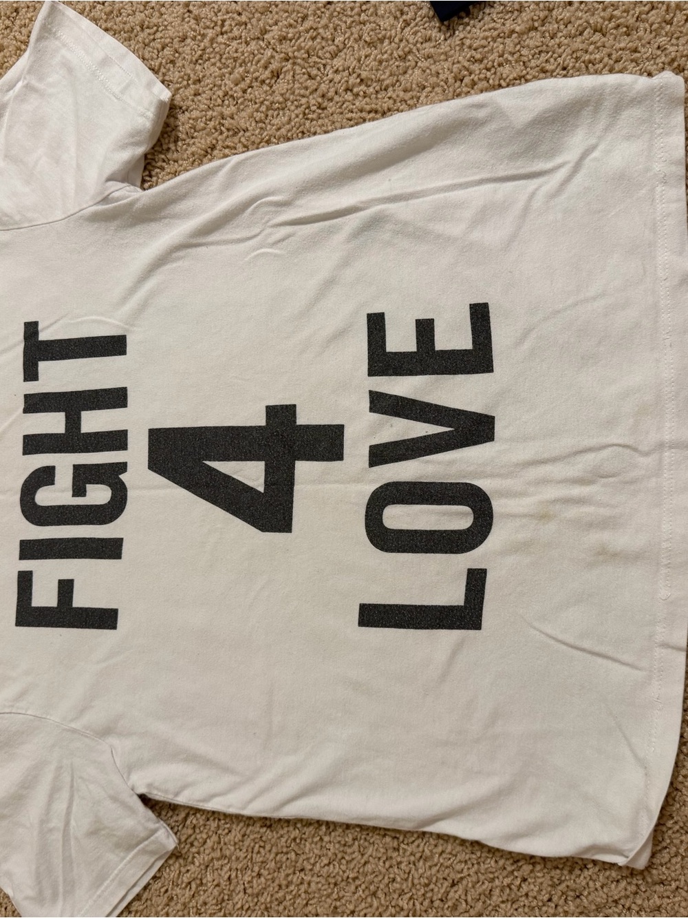 Zadig & Voltaire White Tee with Black Print